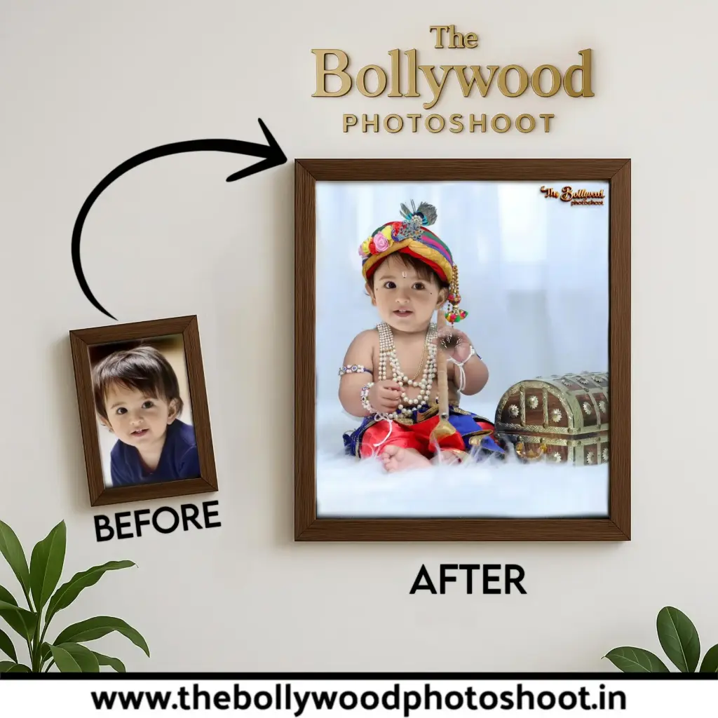 Krishna/Janmashtami Photoshoot Editing