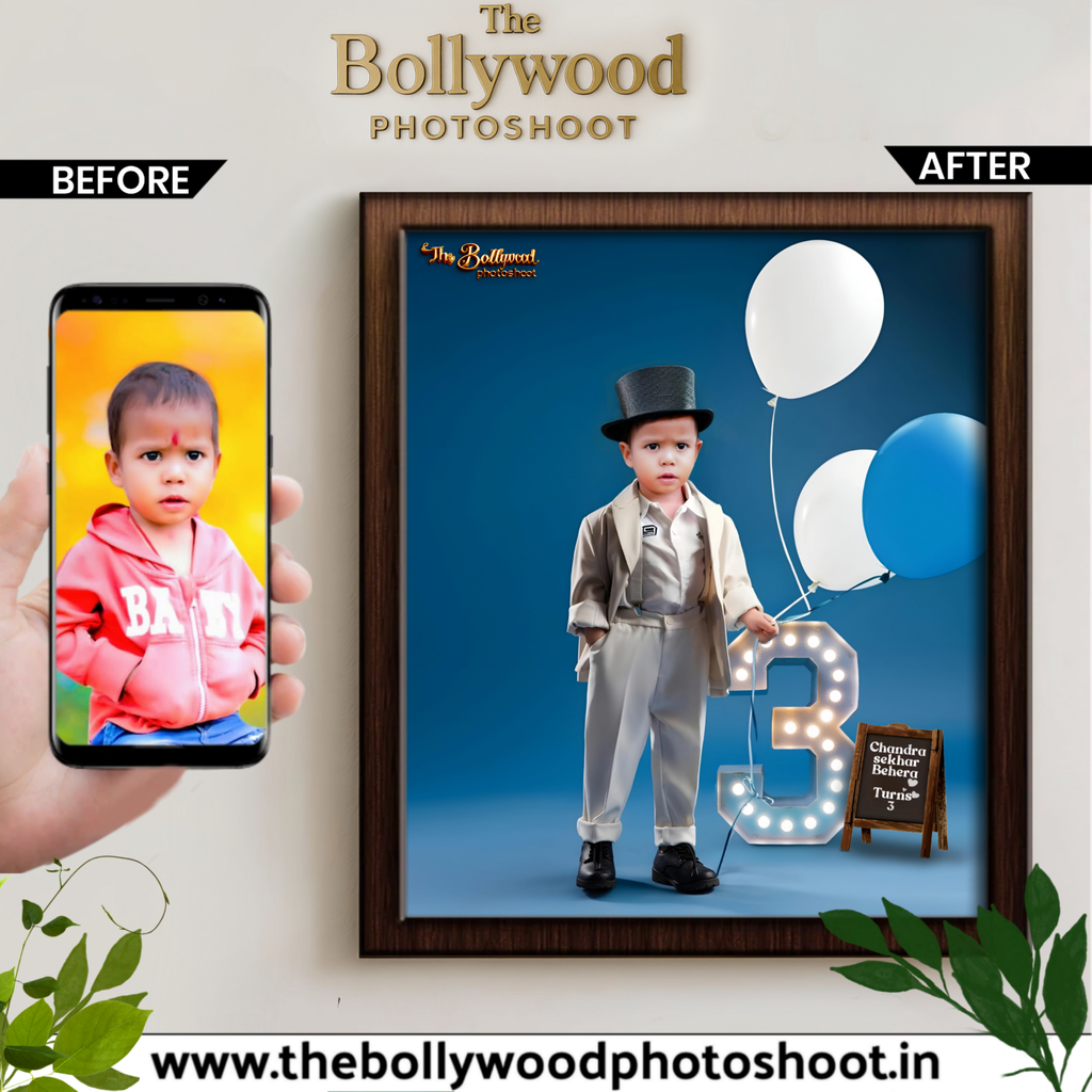 3rd Birthday Photoshoot Editing- (Girl/Boy)