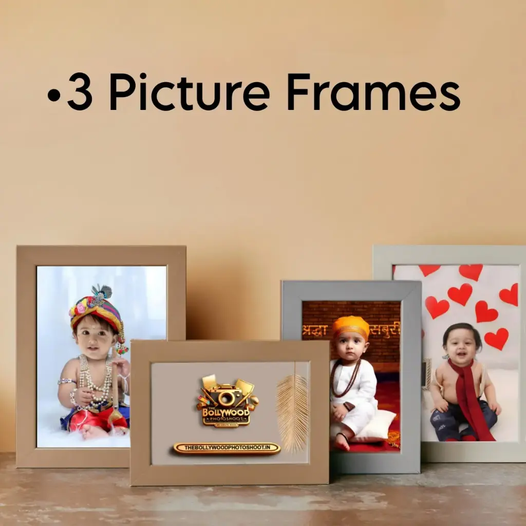 Your 3 Pics in 3 Frames in (6x8") 