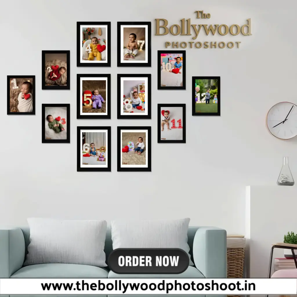 Your 12 Pics in 12 Frames (6x8)