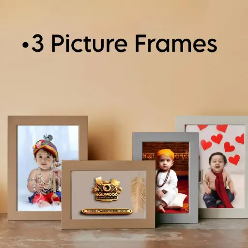 Your 3 Pics in 3 Frames in (6x8") 