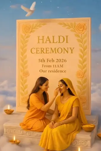 E - Invitation Card -Save The Date (Weddng)