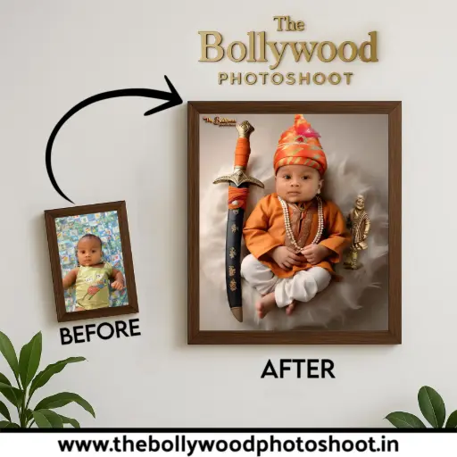 Shivaji Maharaj photo editing (with Frame)