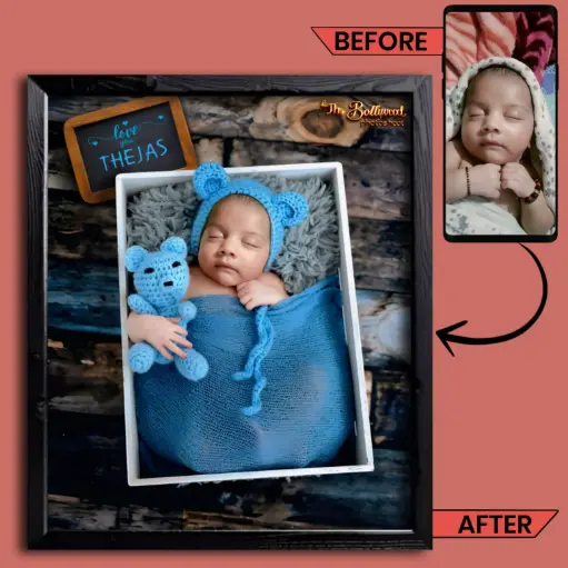 New Born Editing (with frame)