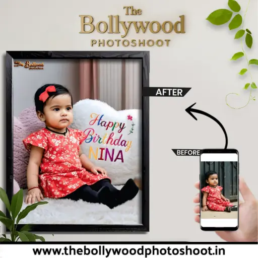 1st Birthday / 12th Month Photoshoot Editing- (Baby Girl)