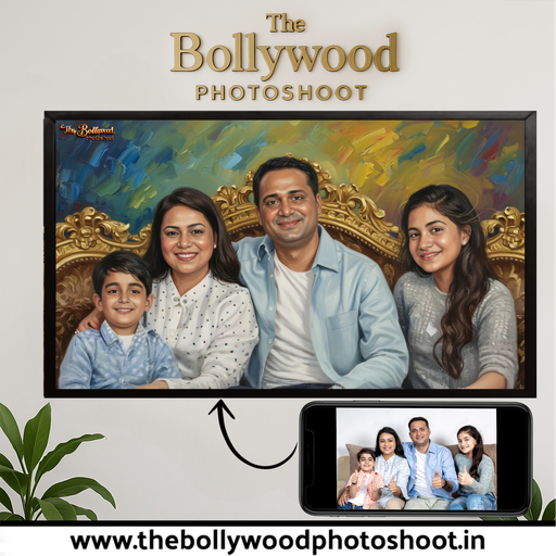 -Digital Oil Painting (Family)