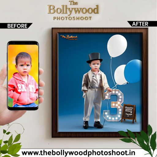 3rd Birthday Photoshoot Editing- (Girl/Boy)